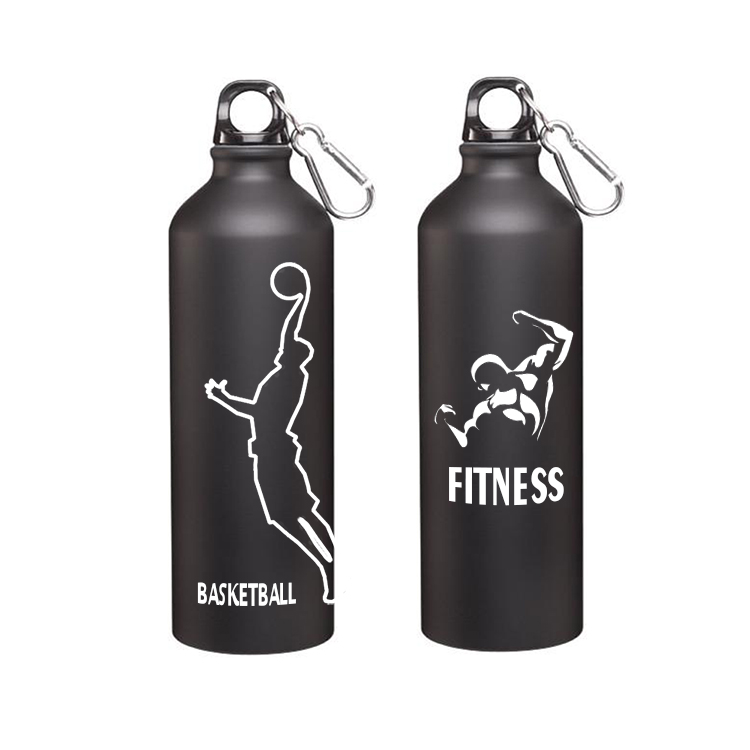 750ml aluminum water bottle