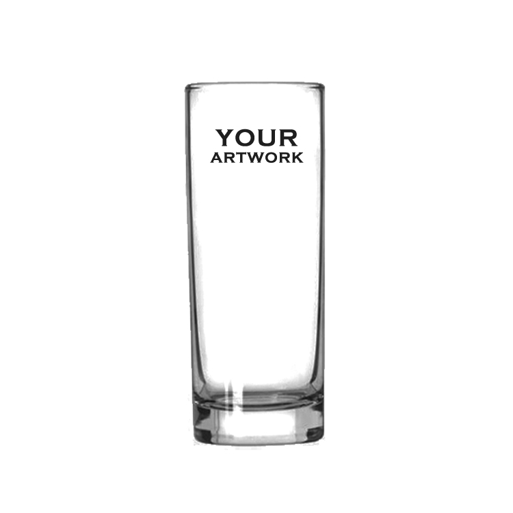 340ml straight glass cup