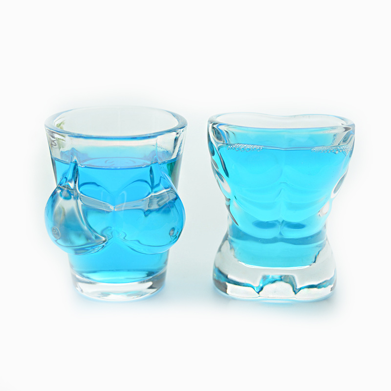 Bikini Bust 3D Shot Glasses
