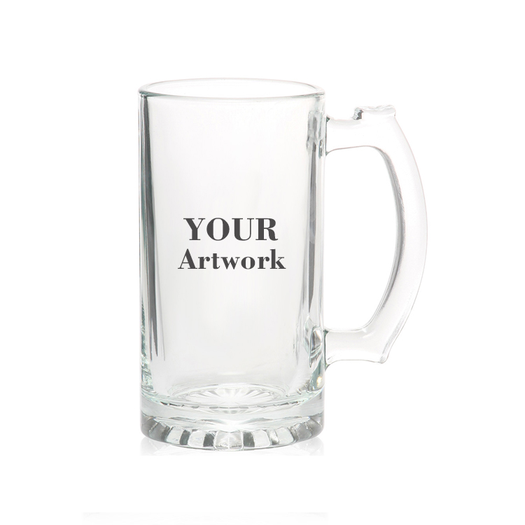 450ml beer glass with handle