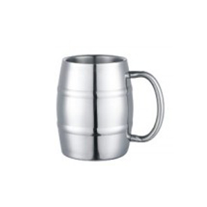 stainless steel beer mug