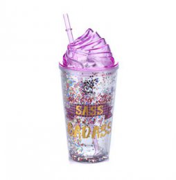 ice-cream lid plastic tumbler