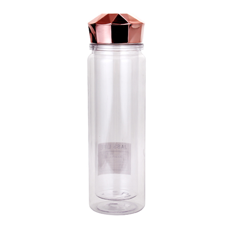 500ml diamond lid plastic bottle